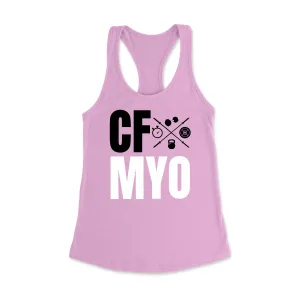 CrossFit Myo CFMYO BW Womens - Racerback Tank