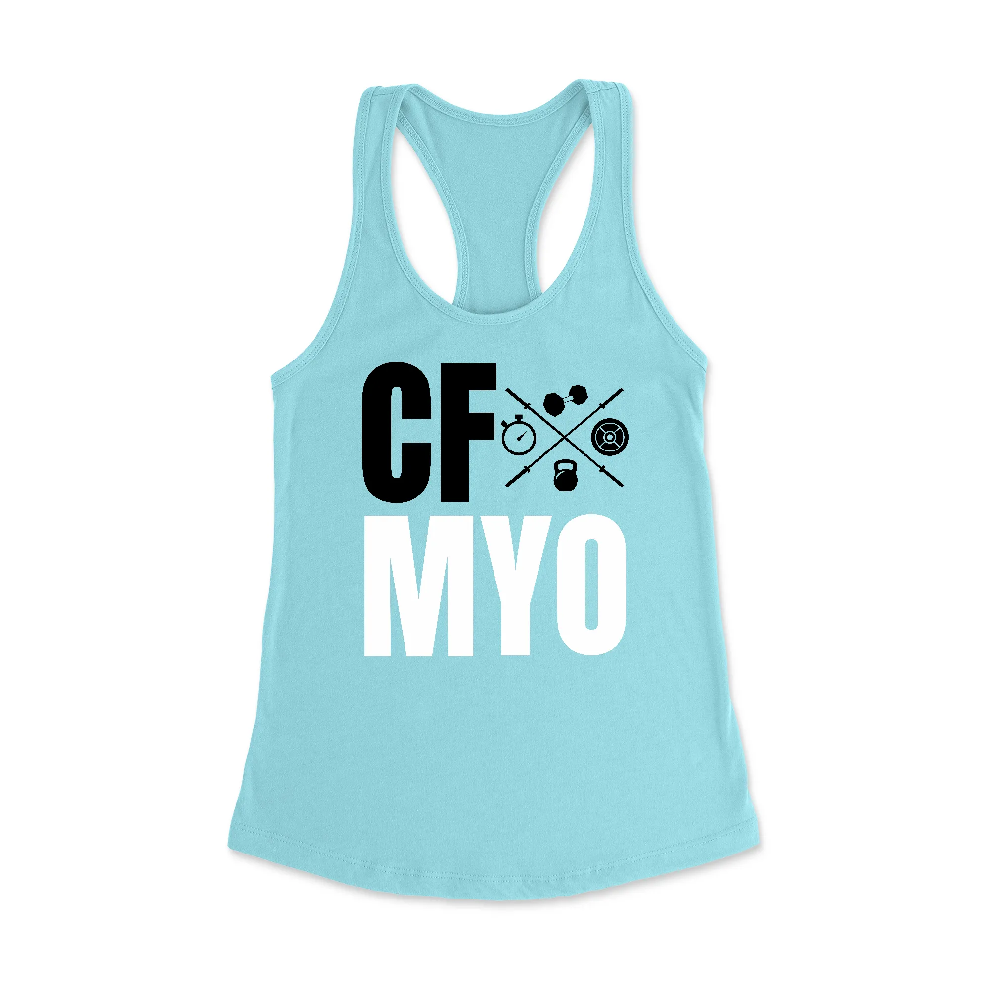 CrossFit Myo CFMYO BW Womens - Racerback Tank
