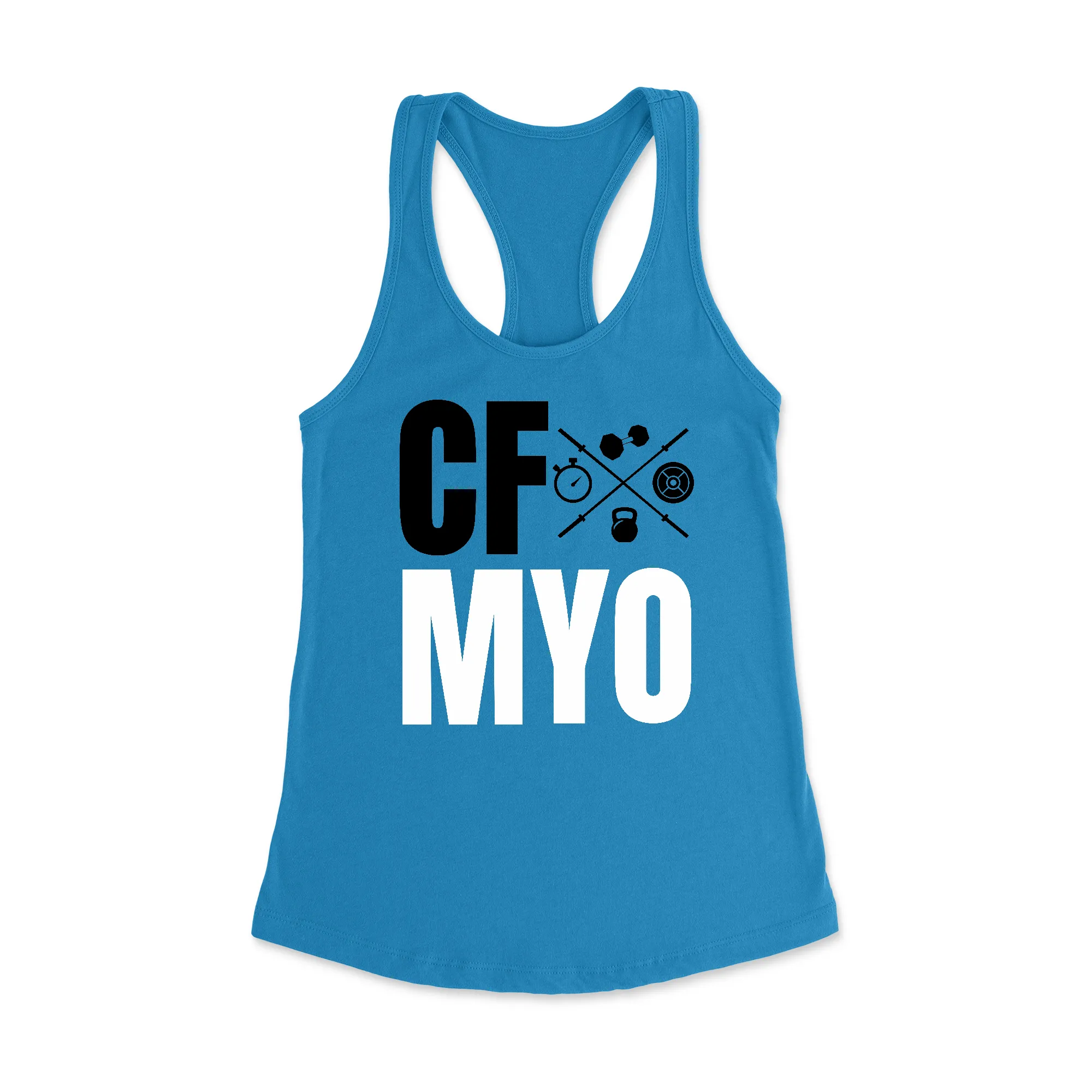 CrossFit Myo CFMYO BW Womens - Racerback Tank