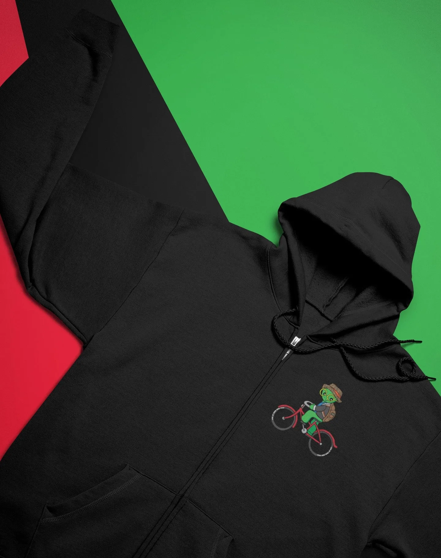 Cruisin Lionel Zip Hoodie [Black]