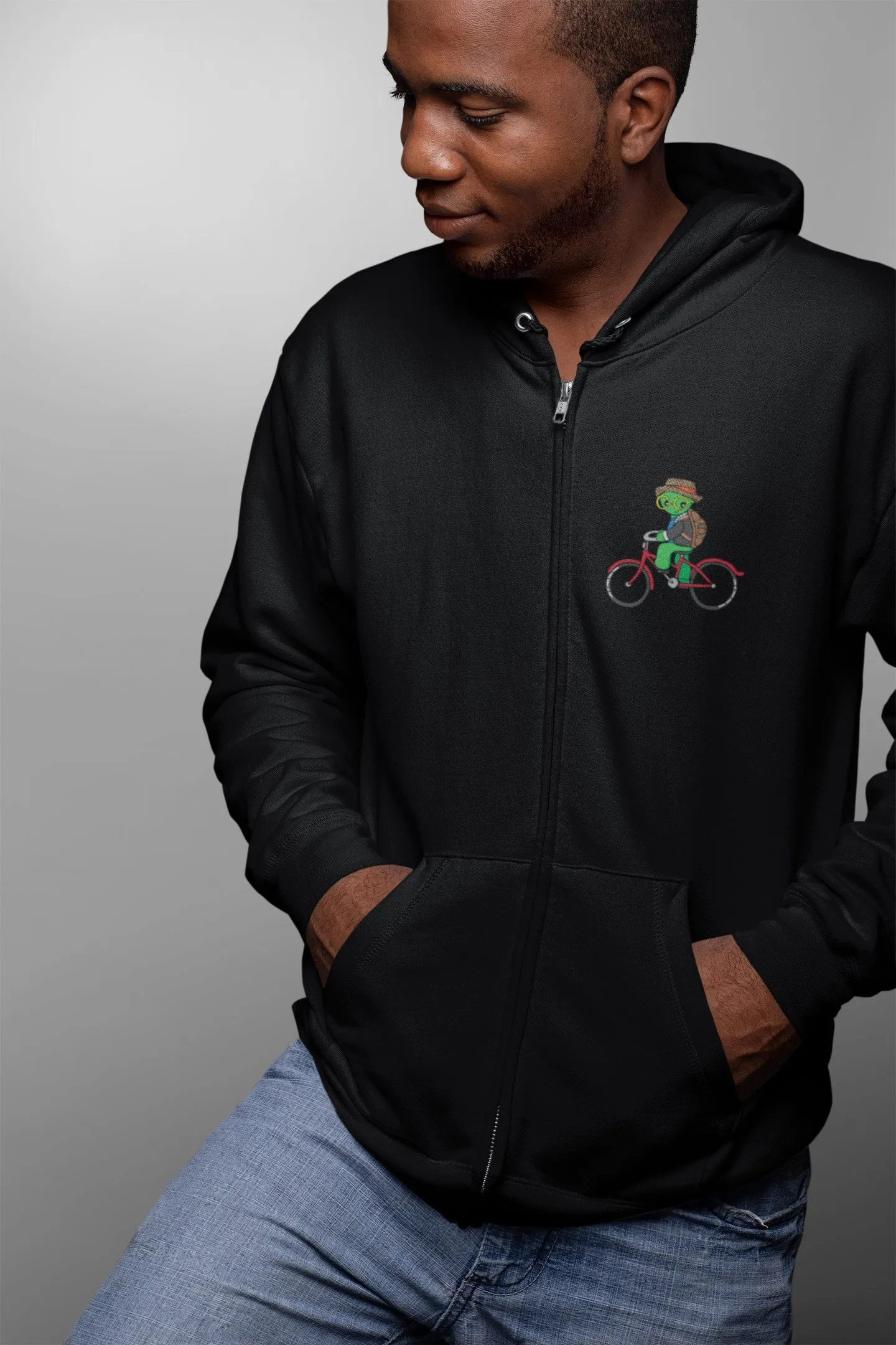 Cruisin Lionel Zip Hoodie [Black]
