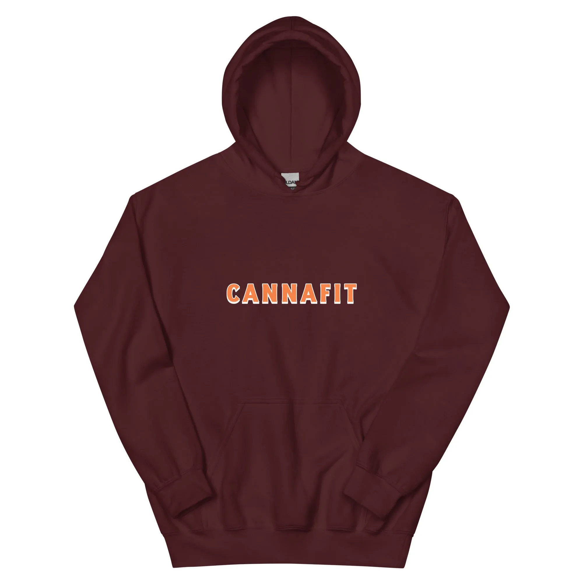 Curl Up Cannafit Unisex Hoodie