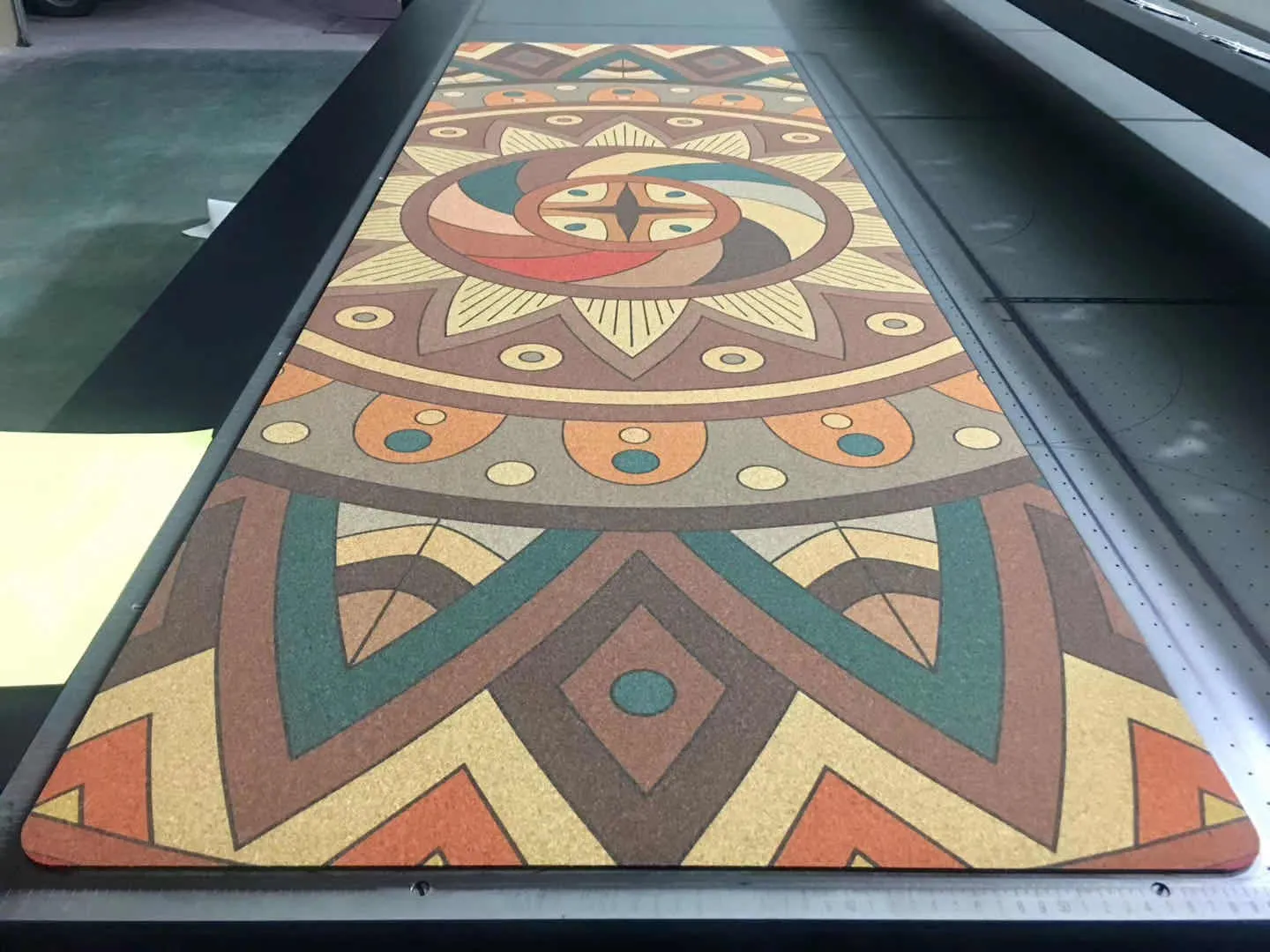 Custom Cork Yoga Mat - Natural Cork and Rubber Personalized YOGA MAT 72" x 24" x 5mm or 3mm Thick. Non-slip, Best Eco-friendly Mat!