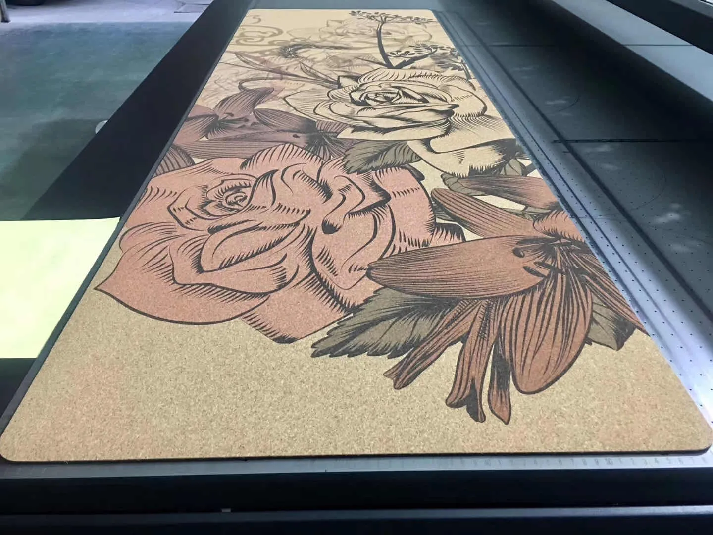 Custom Cork Yoga Mat - Natural Cork and Rubber Personalized YOGA MAT 72" x 24" x 5mm or 3mm Thick. Non-slip, Best Eco-friendly Mat!