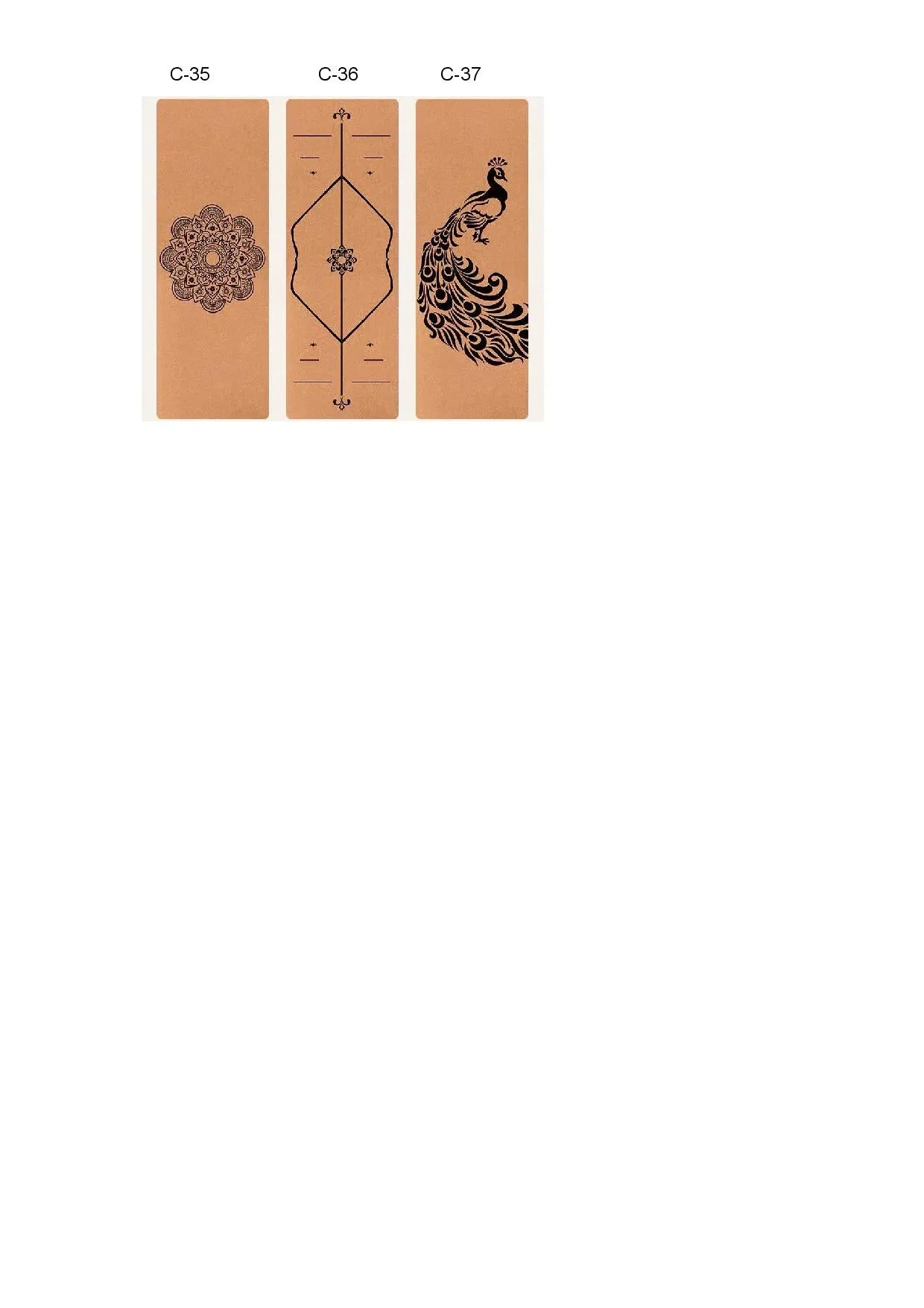 Custom Cork Yoga Mat - Natural Cork and Rubber Personalized YOGA MAT 72" x 24" x 5mm or 3mm Thick. Non-slip, Best Eco-friendly Mat!