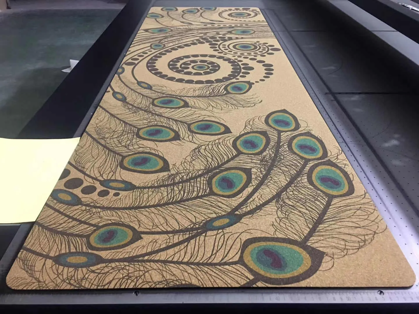Custom Cork Yoga Mat - Natural Cork and Rubber Personalized YOGA MAT 72" x 24" x 5mm or 3mm Thick. Non-slip, Best Eco-friendly Mat!