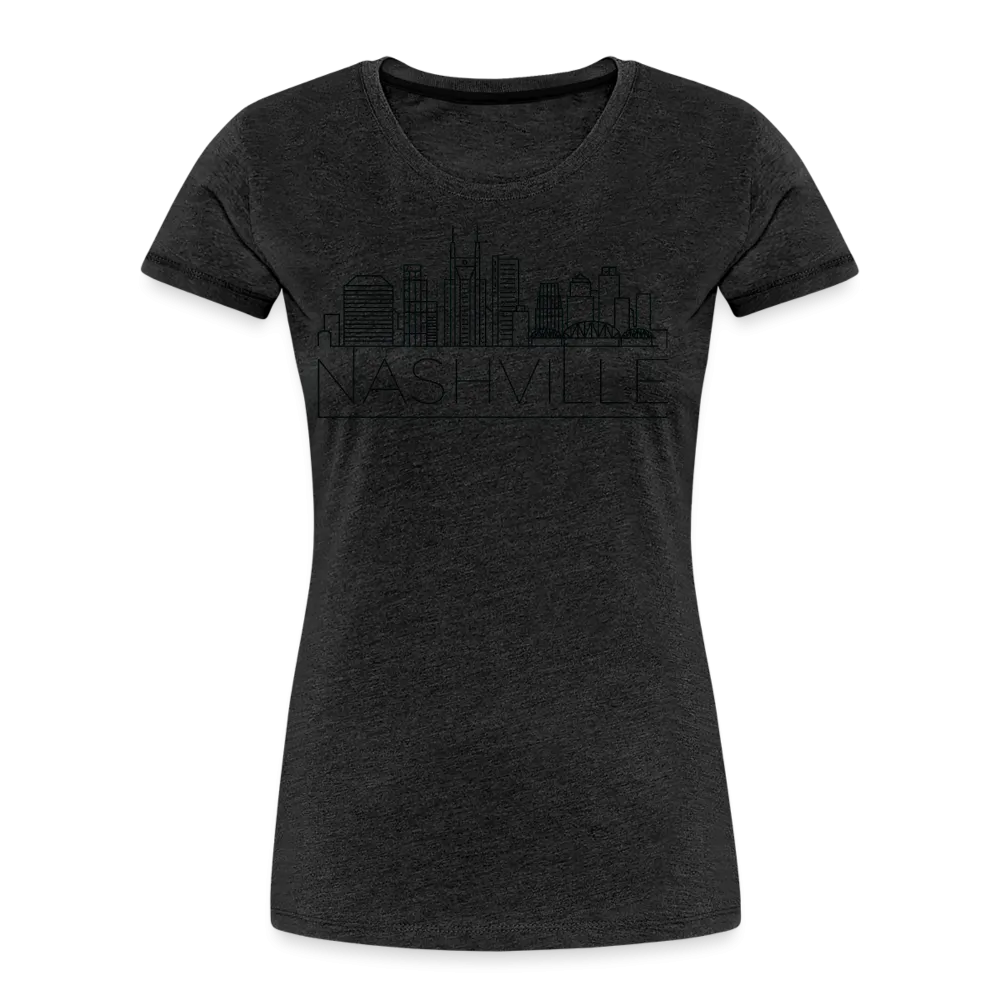 Customizable 'Nashville Skyline" Girl's Trip Premium Organic T-Shirt