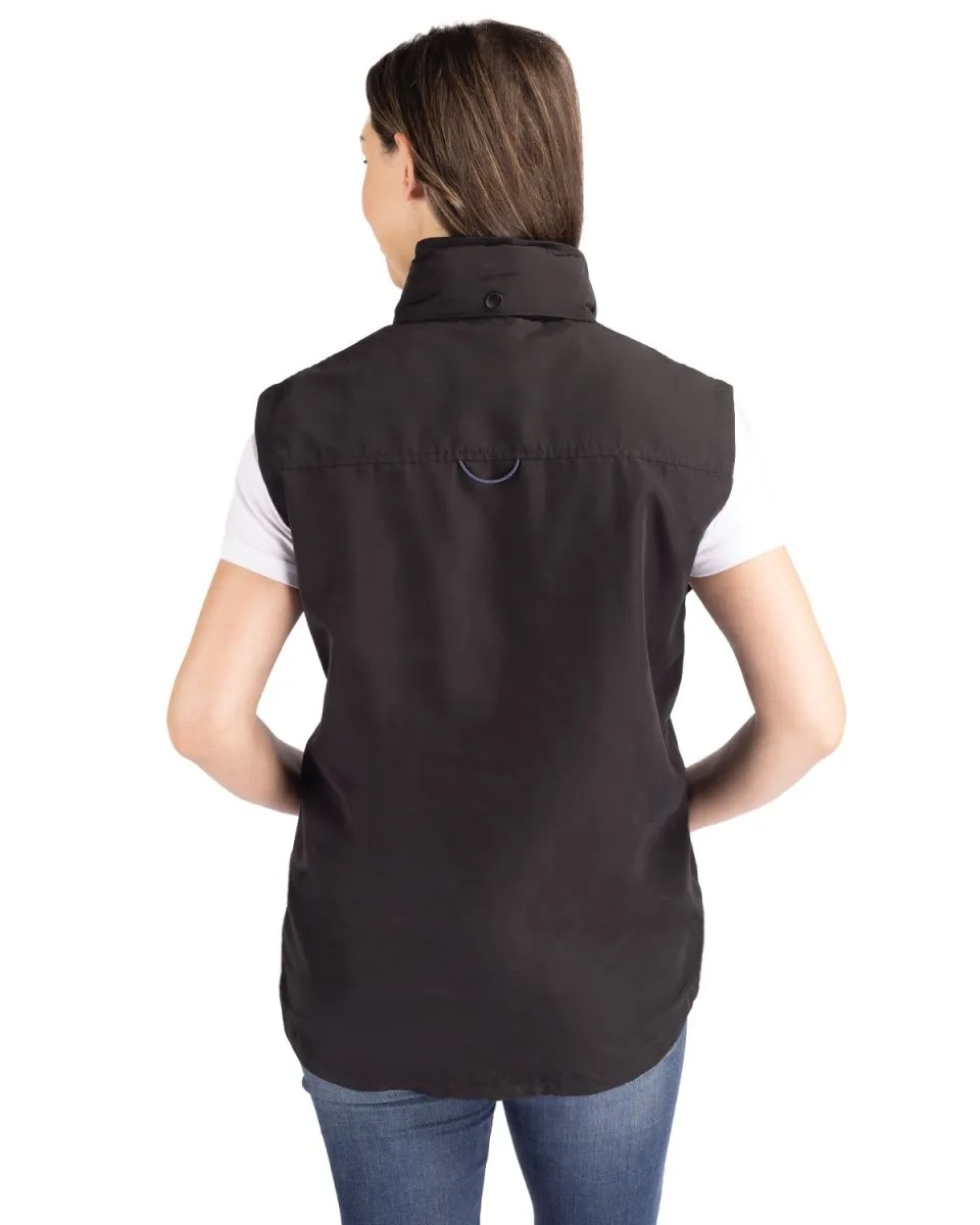Cutter & Buck Charter Eco Full-Zip Womens Vest