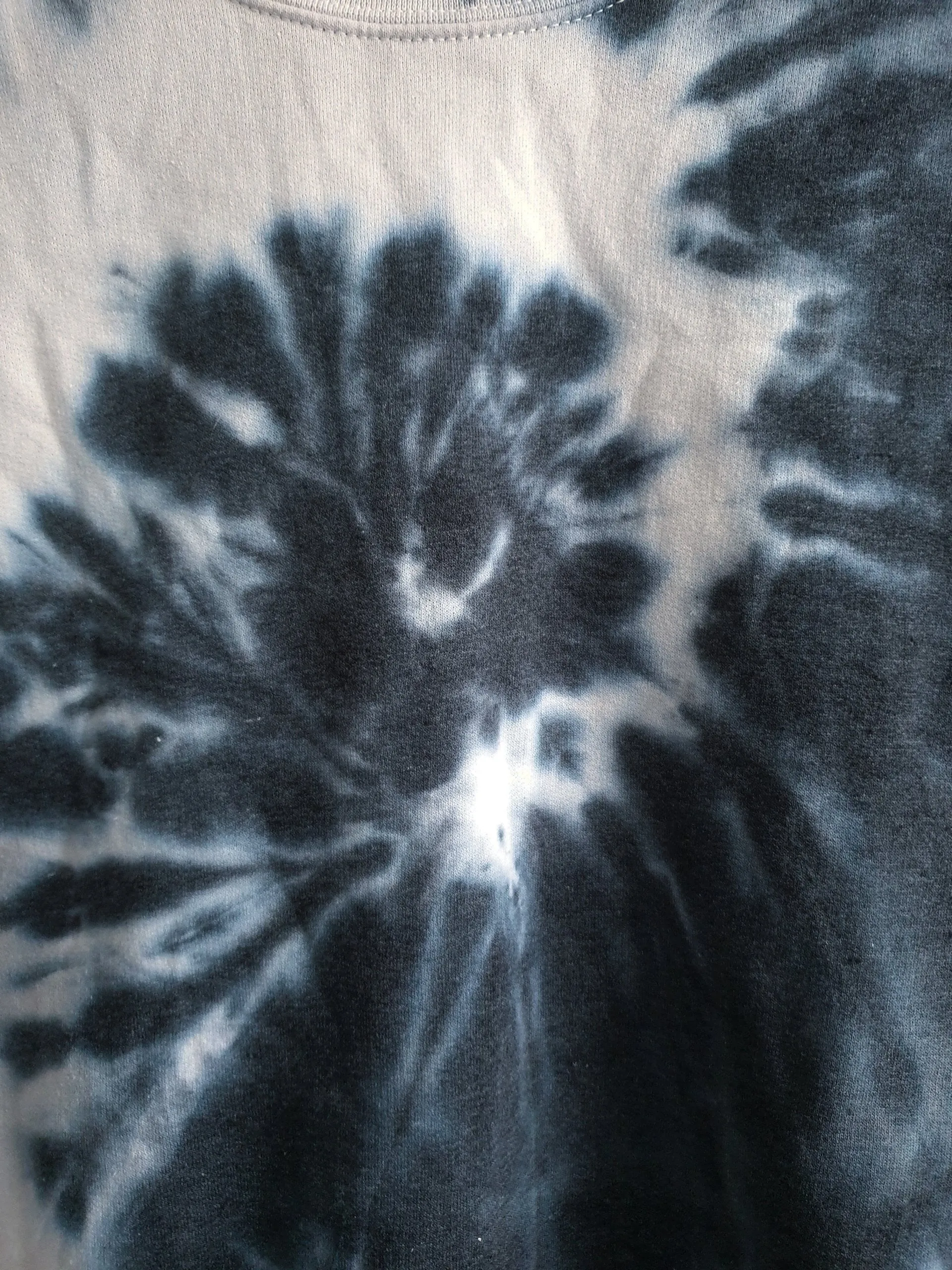 Dark Gray Tie-Dye Sweatshirt