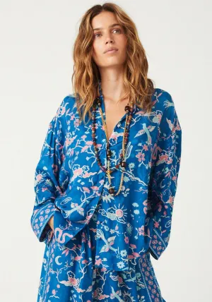 Desert Bandita Shirt - Cobalt