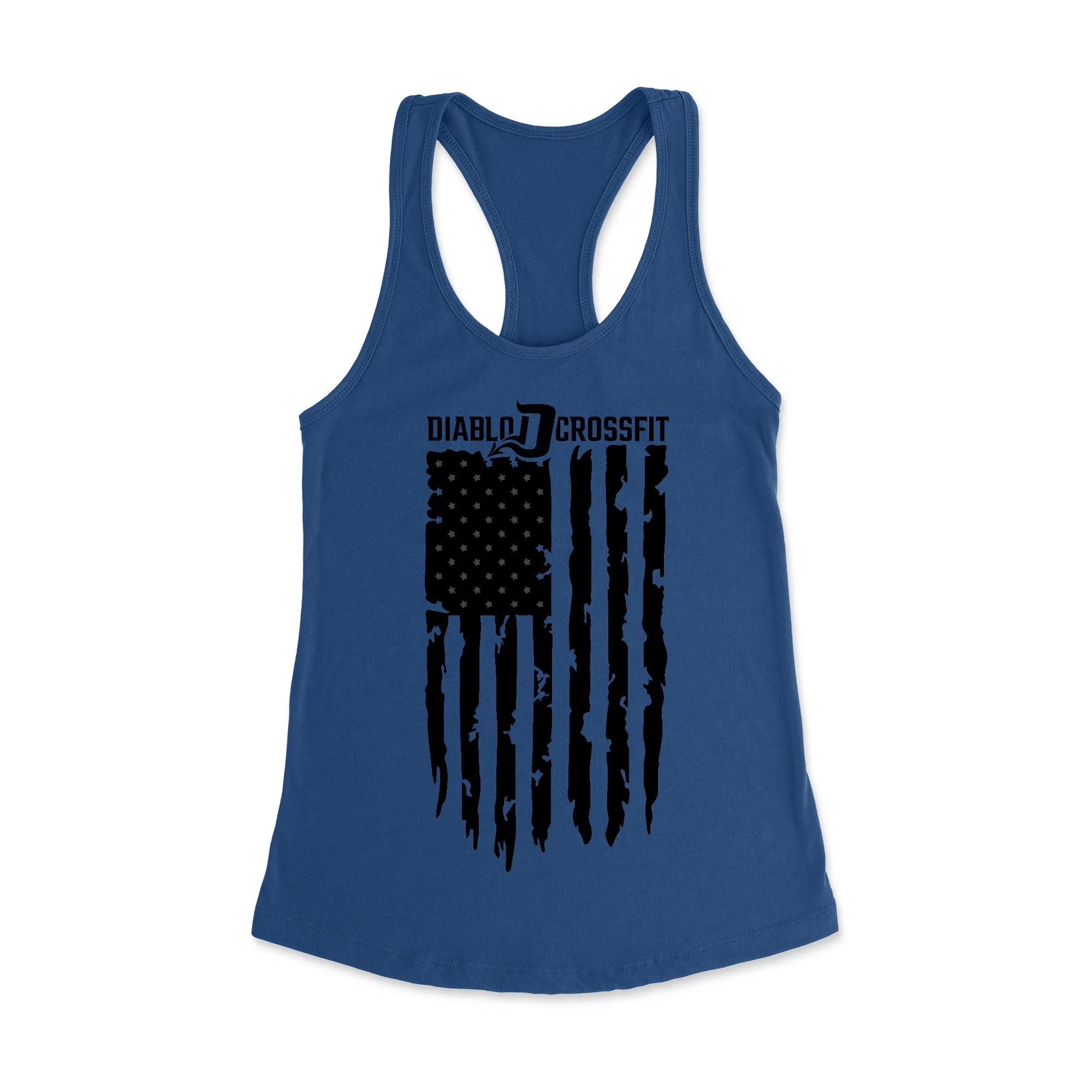 Diablo CrossFit Flag Womens - Racerback Tank
