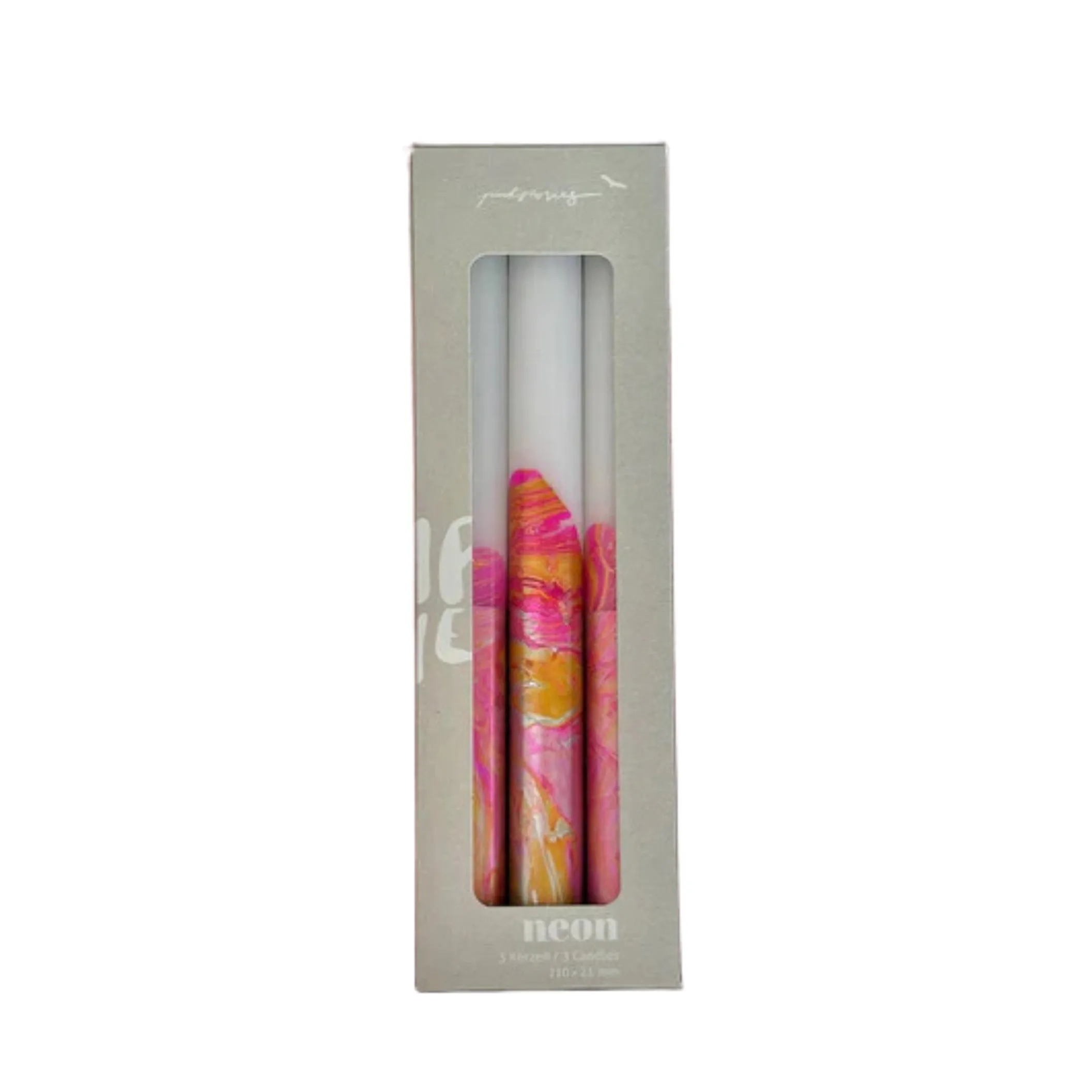 Dip Dye Marble Candles - Cosmic Universe