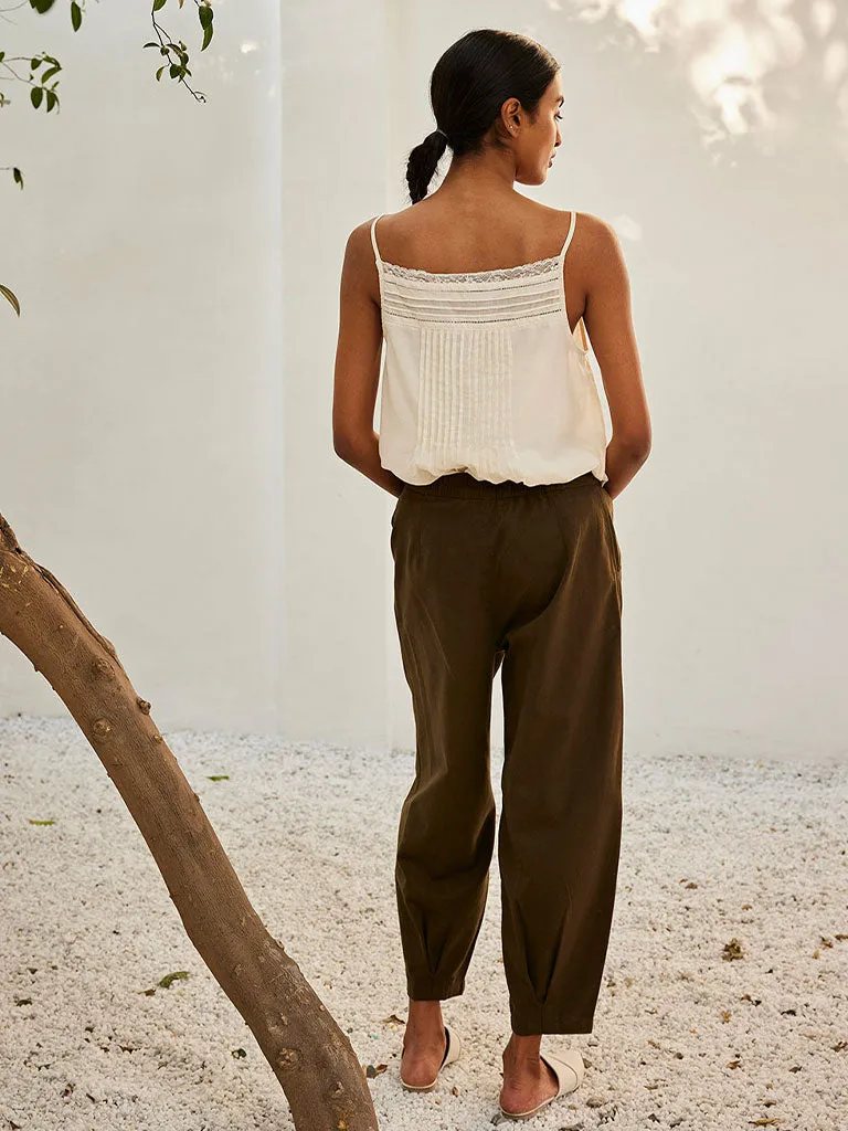 Eggshell Lace Blouse