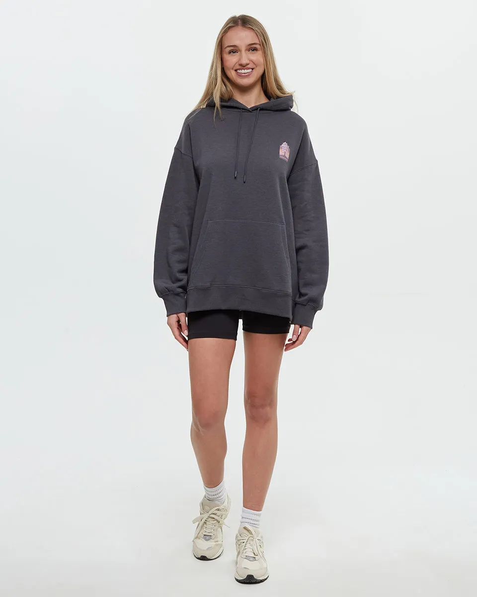 Emerald Edge Oversized Hoodie