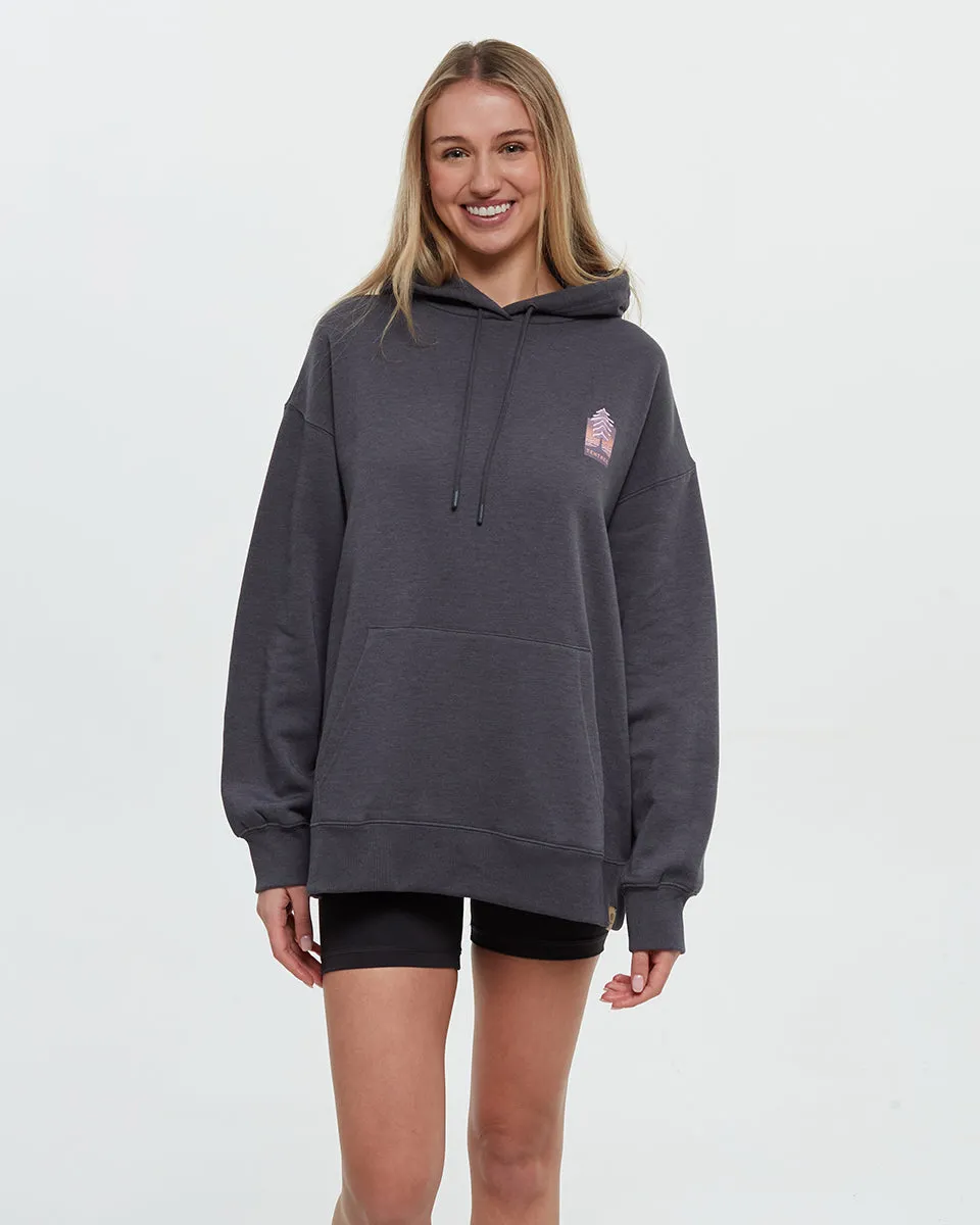 Emerald Edge Oversized Hoodie