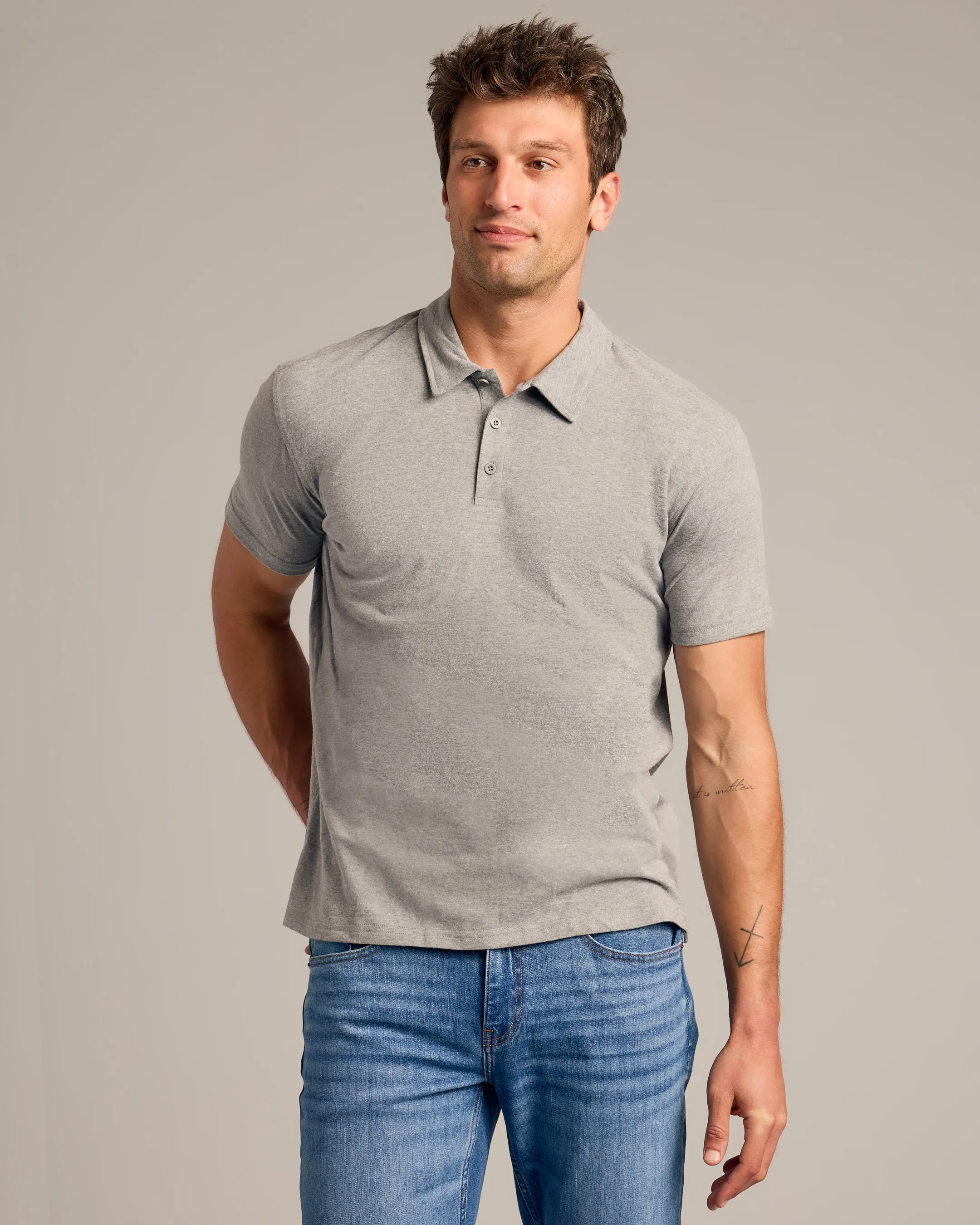 Essential Short Sleeve Polo 3-Pack