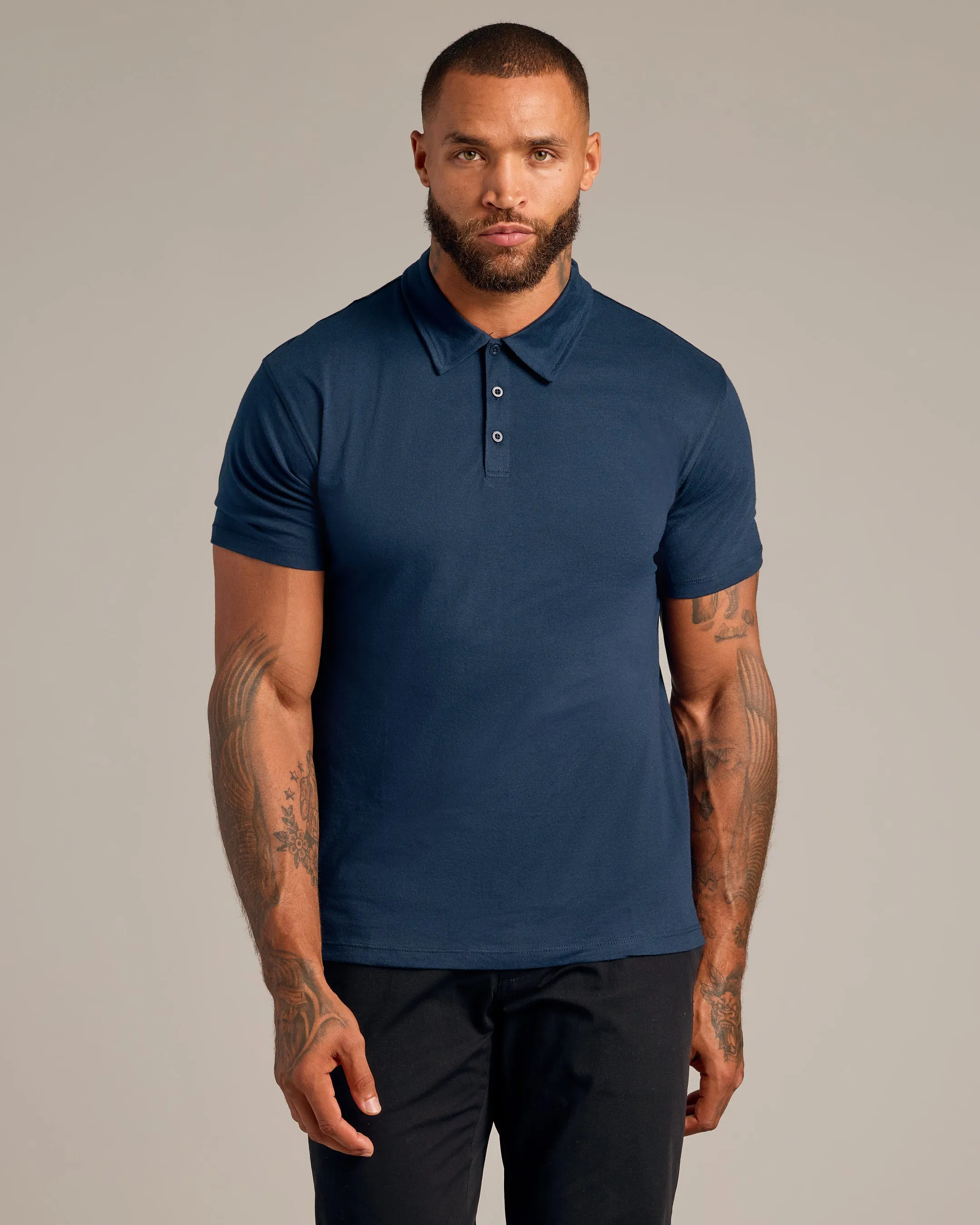 Essential Short Sleeve Polo 3-Pack