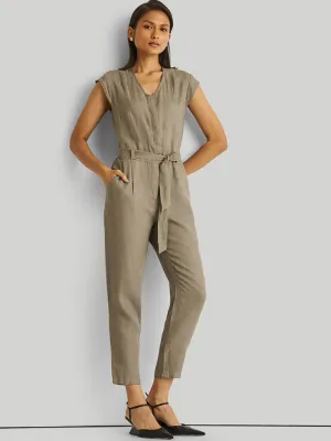 Evening Chai Green Jumpsuit