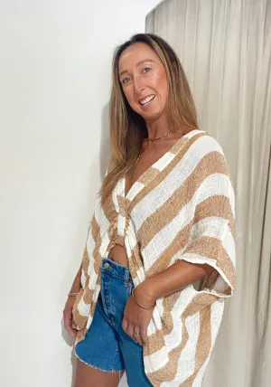 Falla Top - Oro Stripe