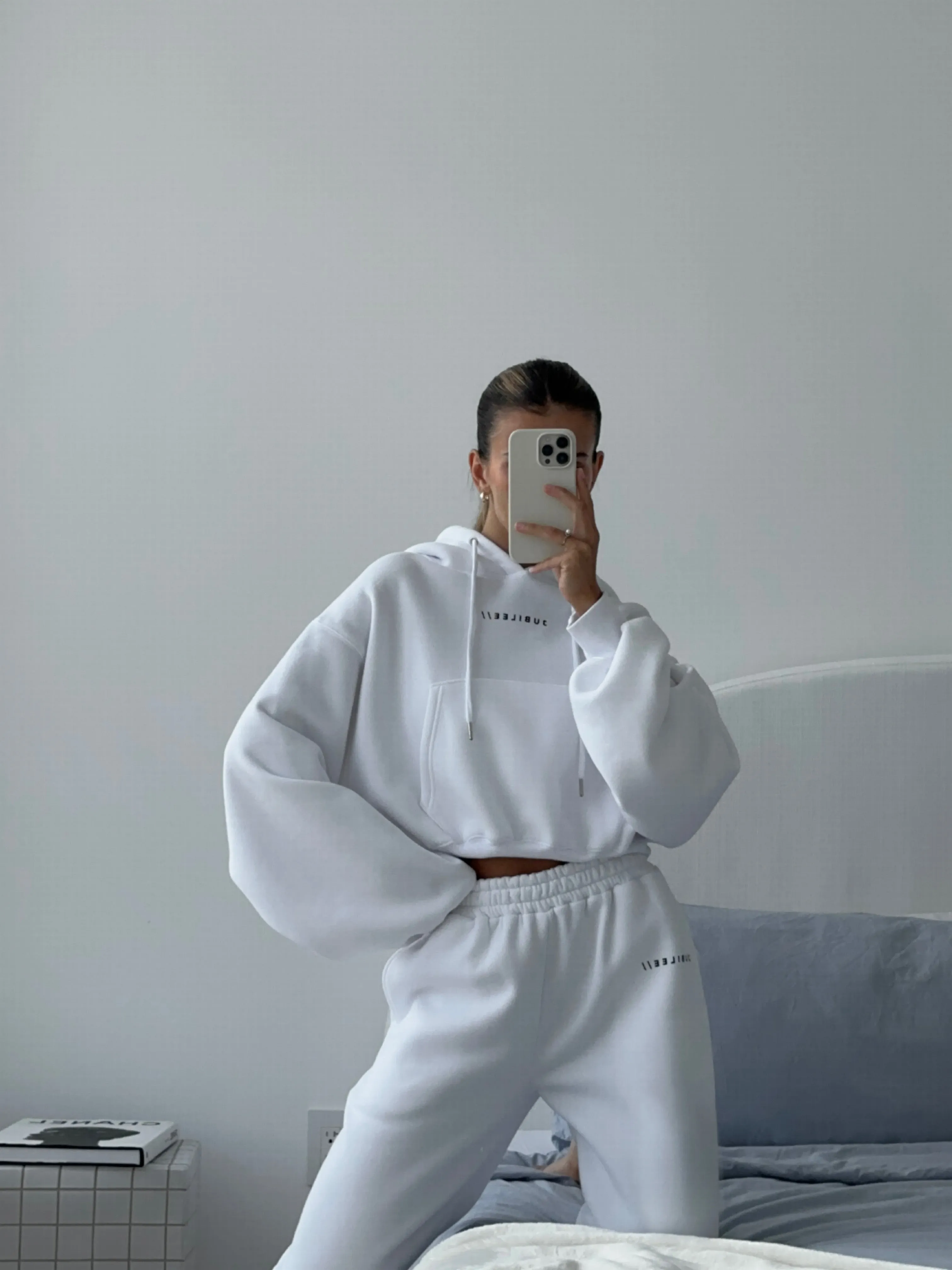 Fleece Neutral Hoodie