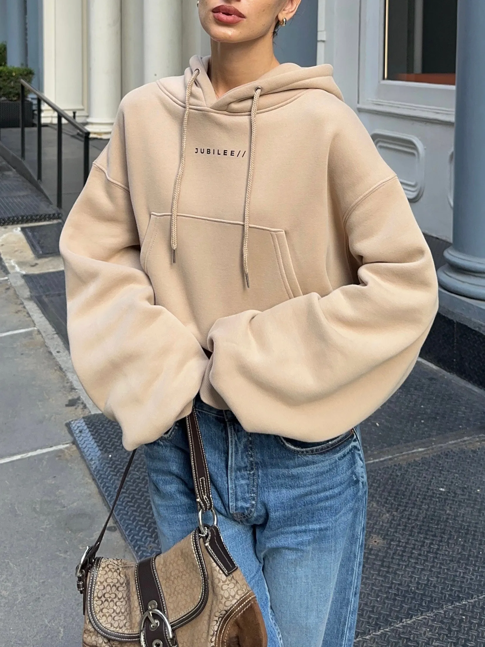 Fleece Neutral Hoodie