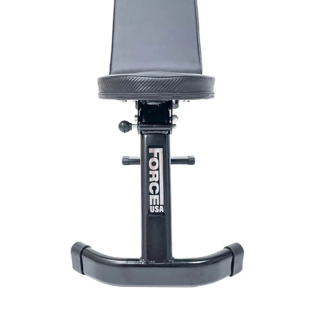 Force USA Incline to Decline Adjustable Exercise Gym Weights Foldable Bench