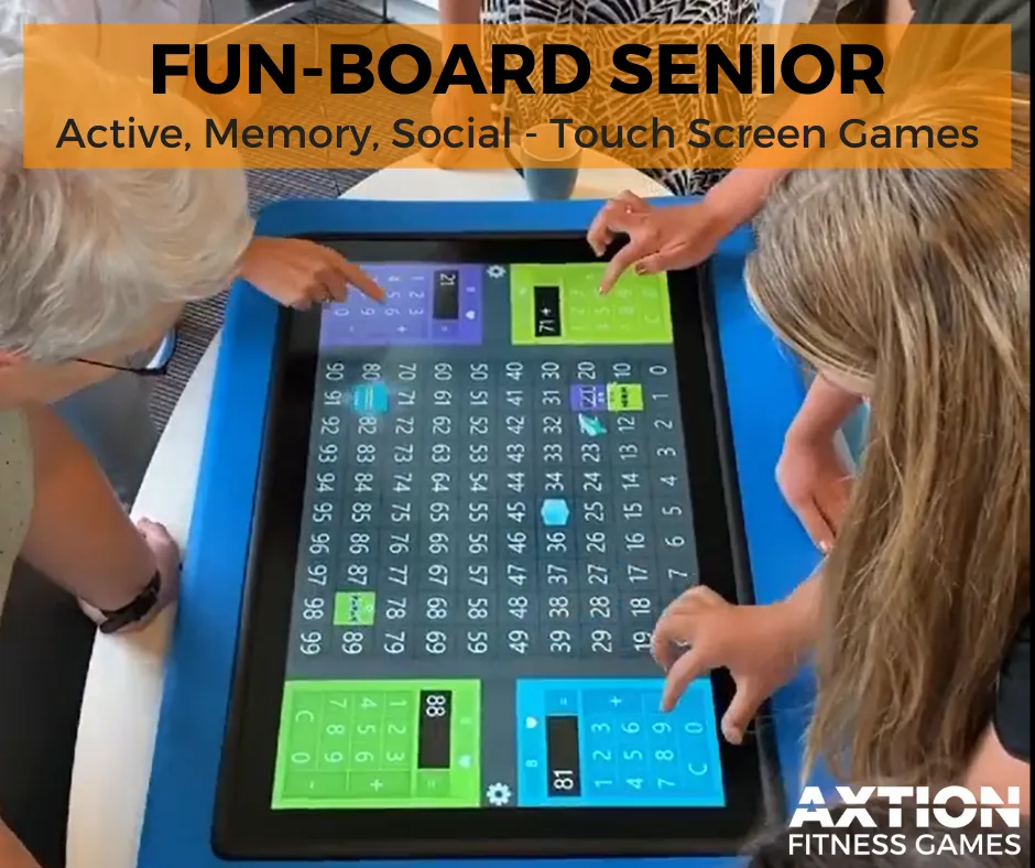 Fun Board Senior Brain Fitness Touch Pad