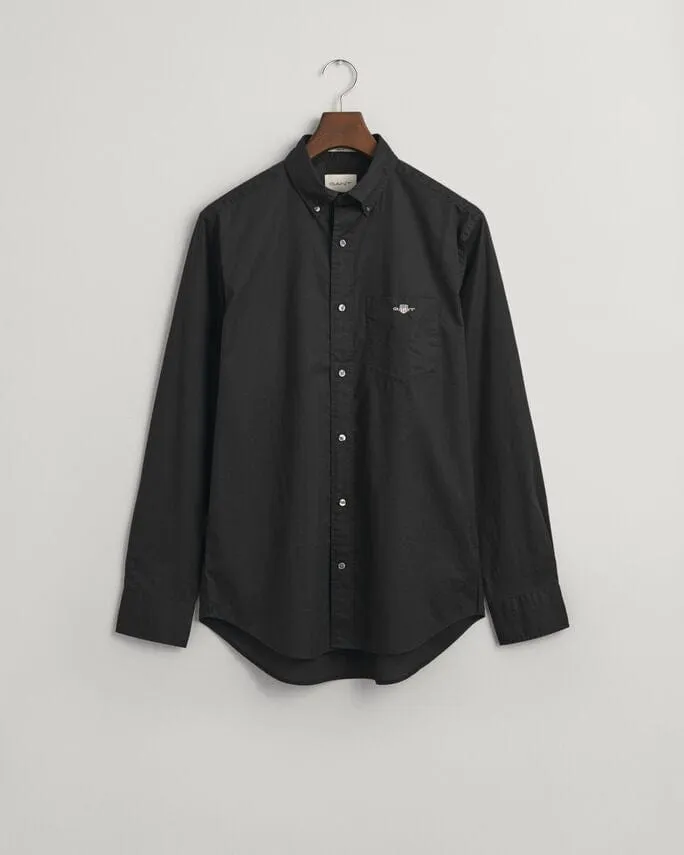 Gant Regular Fit Poplin Shirt Black
