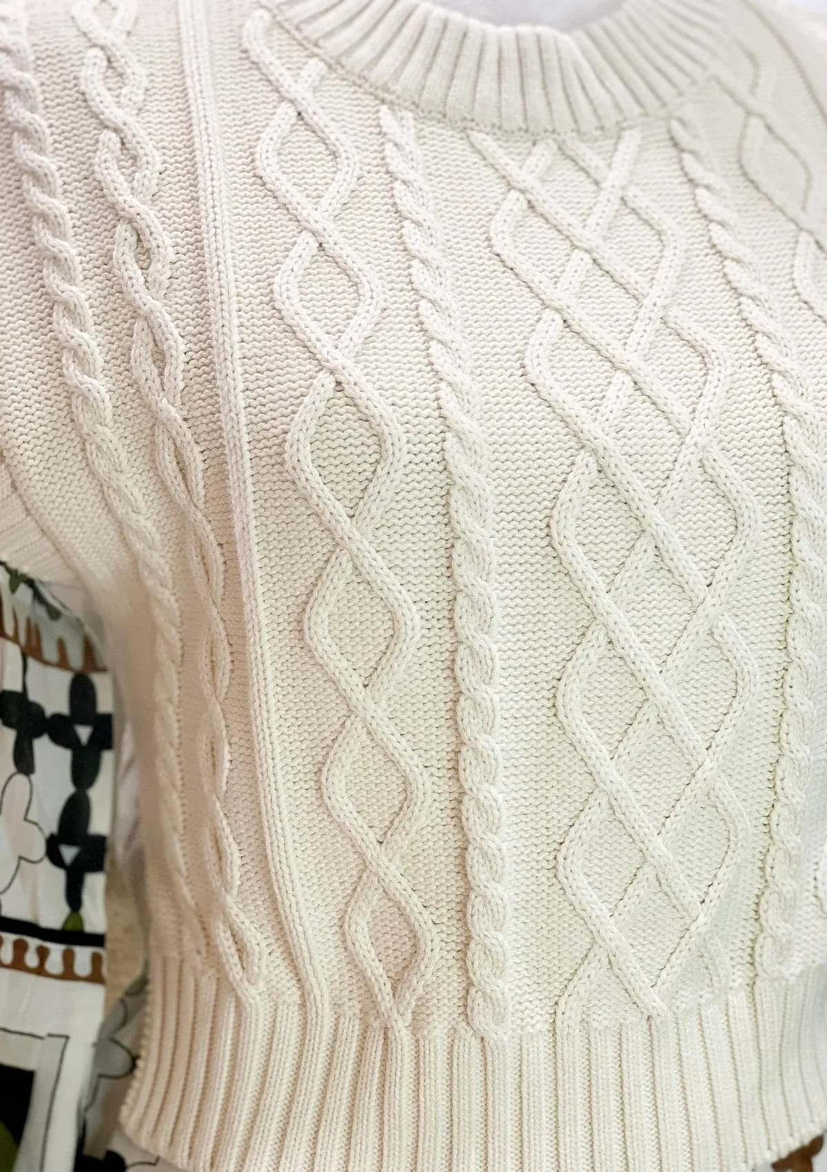 Gigi Sweater Vest | Cream