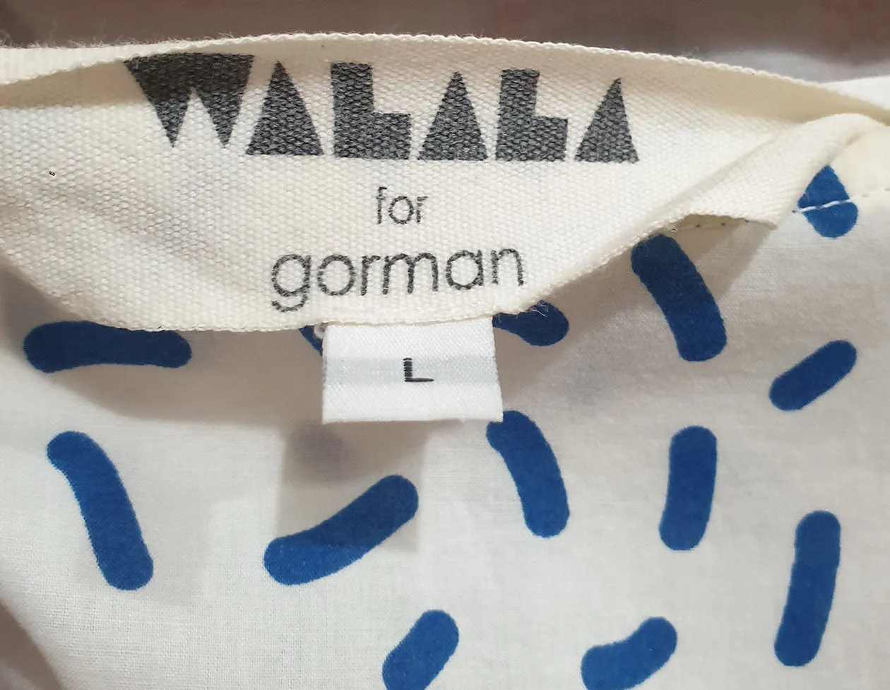 Gorman   Walala unique print dress size Large