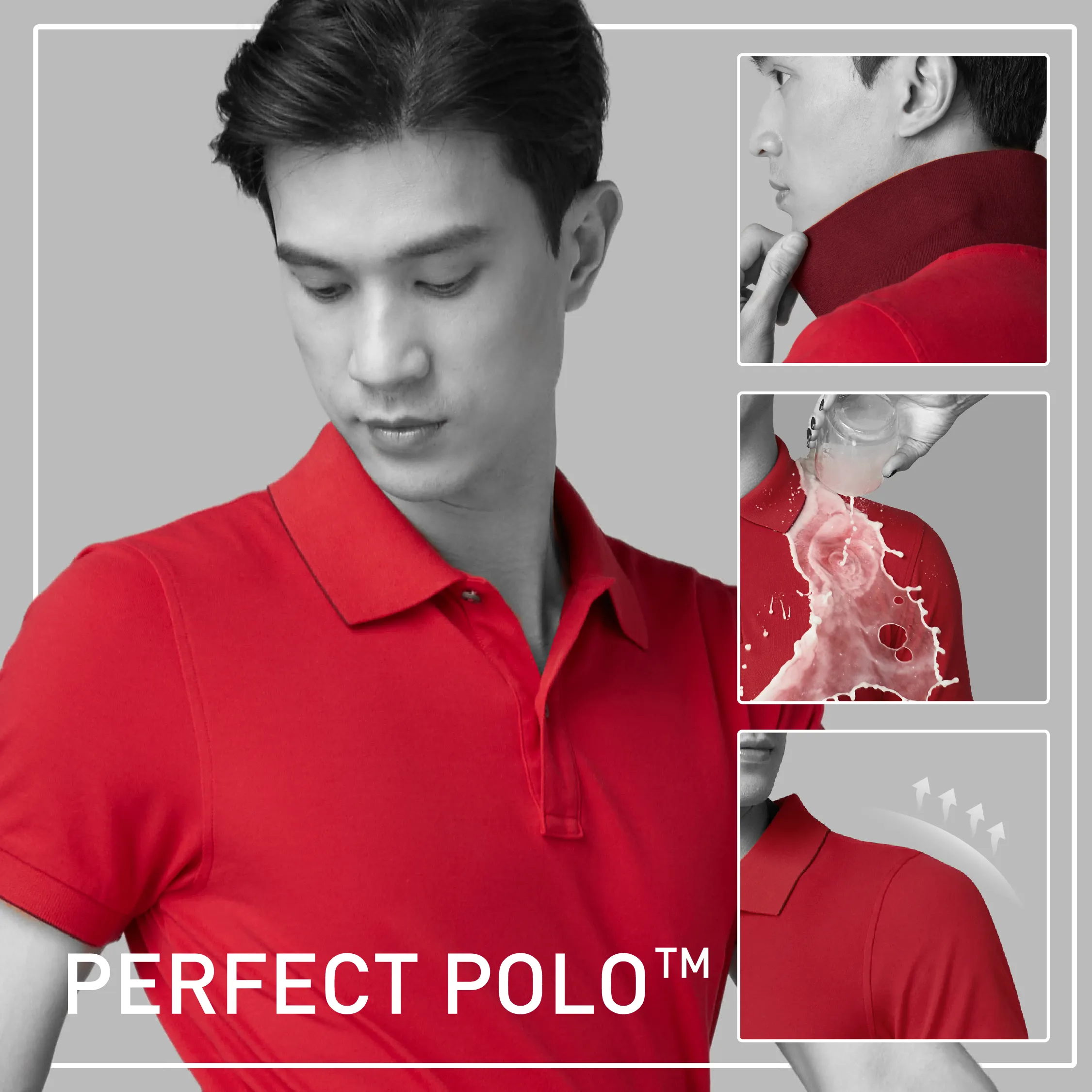 GQ PerfectPolo™ ที่สุดแห่งเสื้อโปโล - CNY Red.
