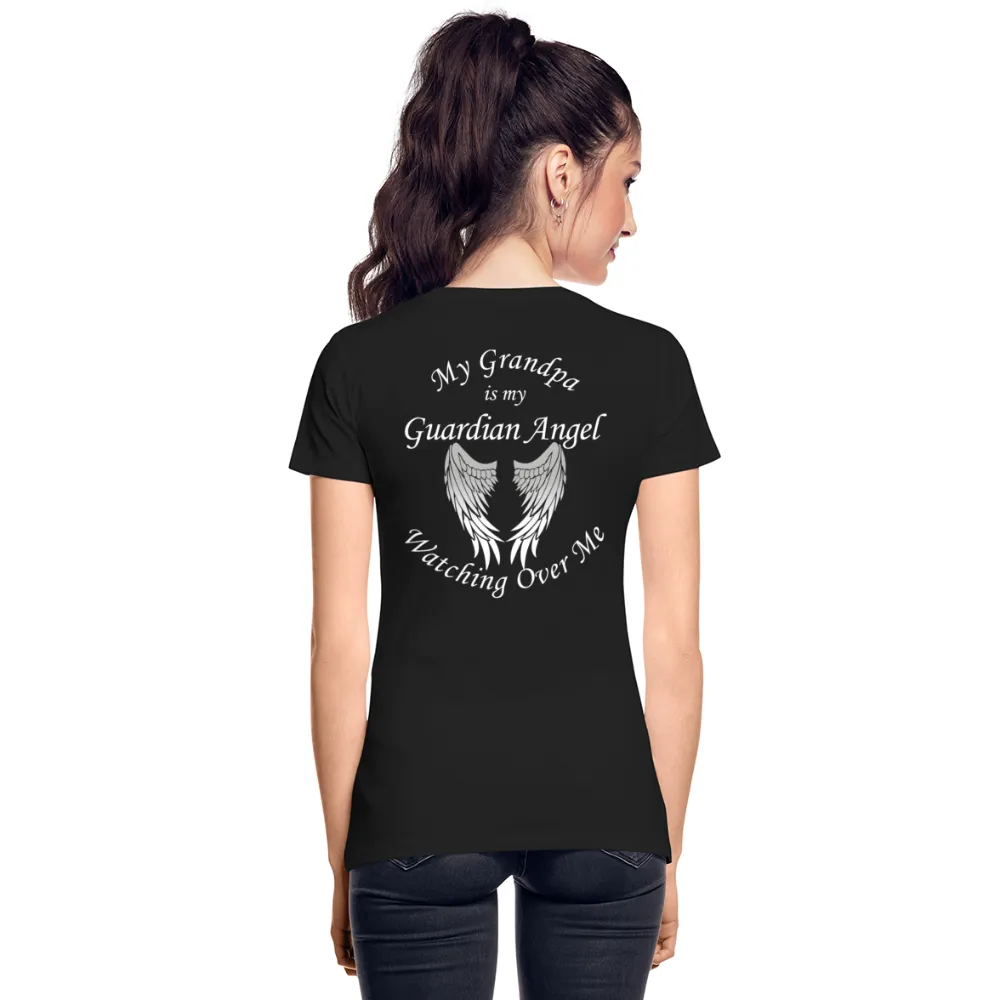 Grandpa Guardian Angel Women’s Premium Organic T-Shirt (CK1458)