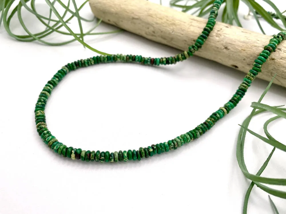 Green Impression Jasper Necklace