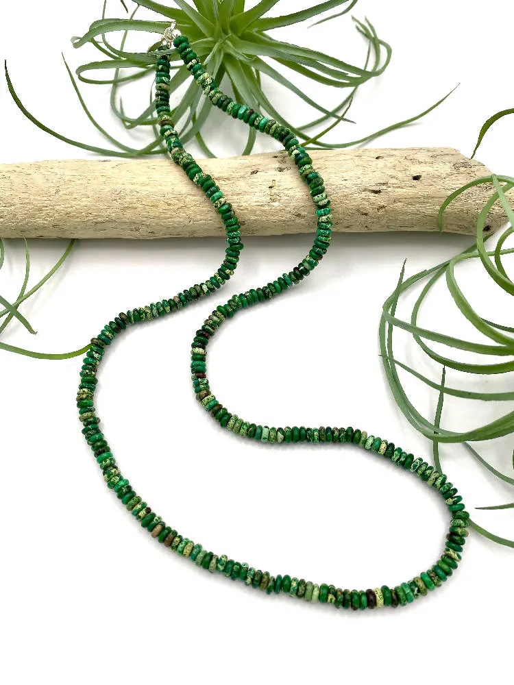Green Impression Jasper Necklace