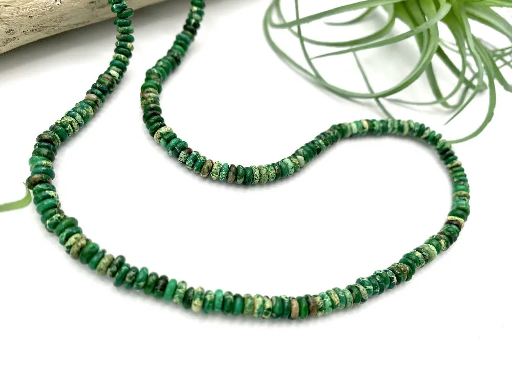 Green Impression Jasper Necklace