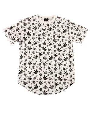 HEMP LEAF SCOOP T-SHIRT ARMOR