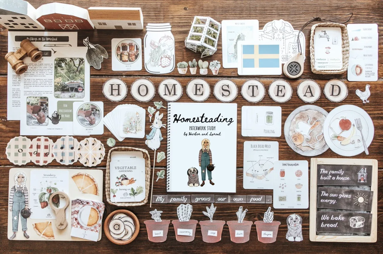 Homesteading & Sustainable Living Patchwork Study