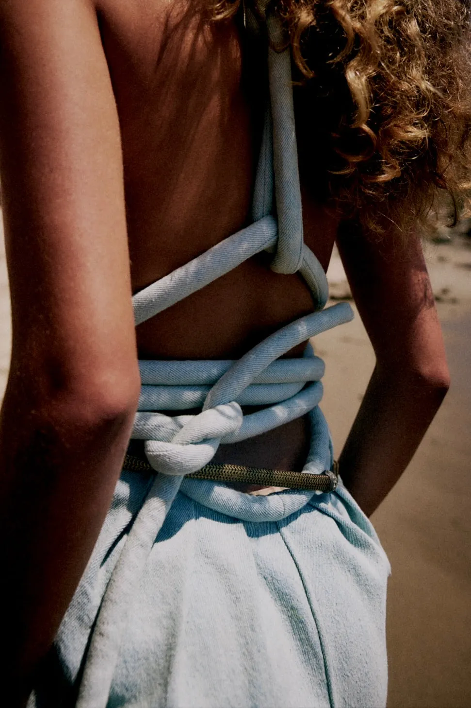 Infinite Rope Jumpsuit Oxide Blue {Made to Order}