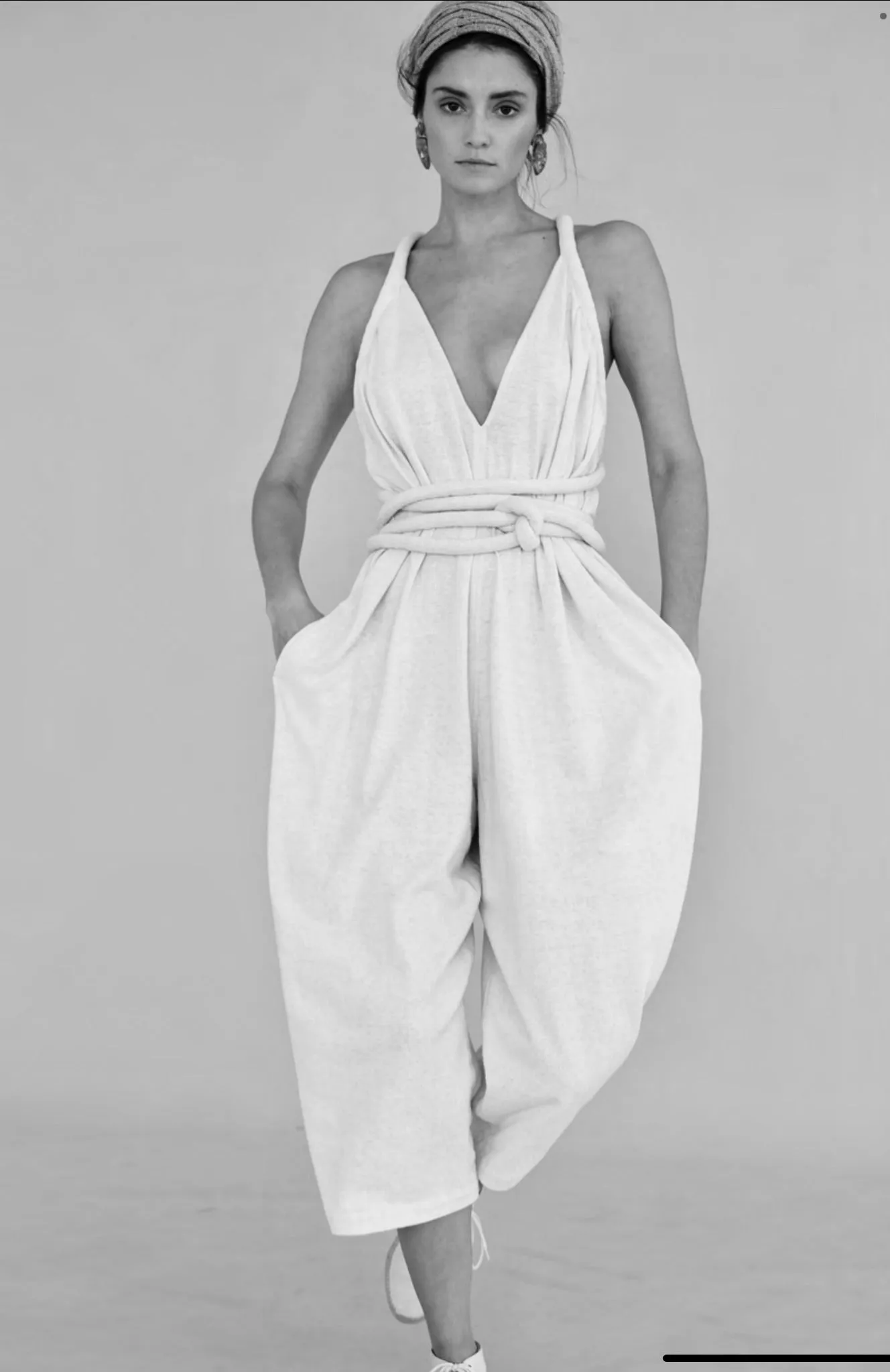 Infinite Rope Jumpsuit Oxide Blue {Made to Order}