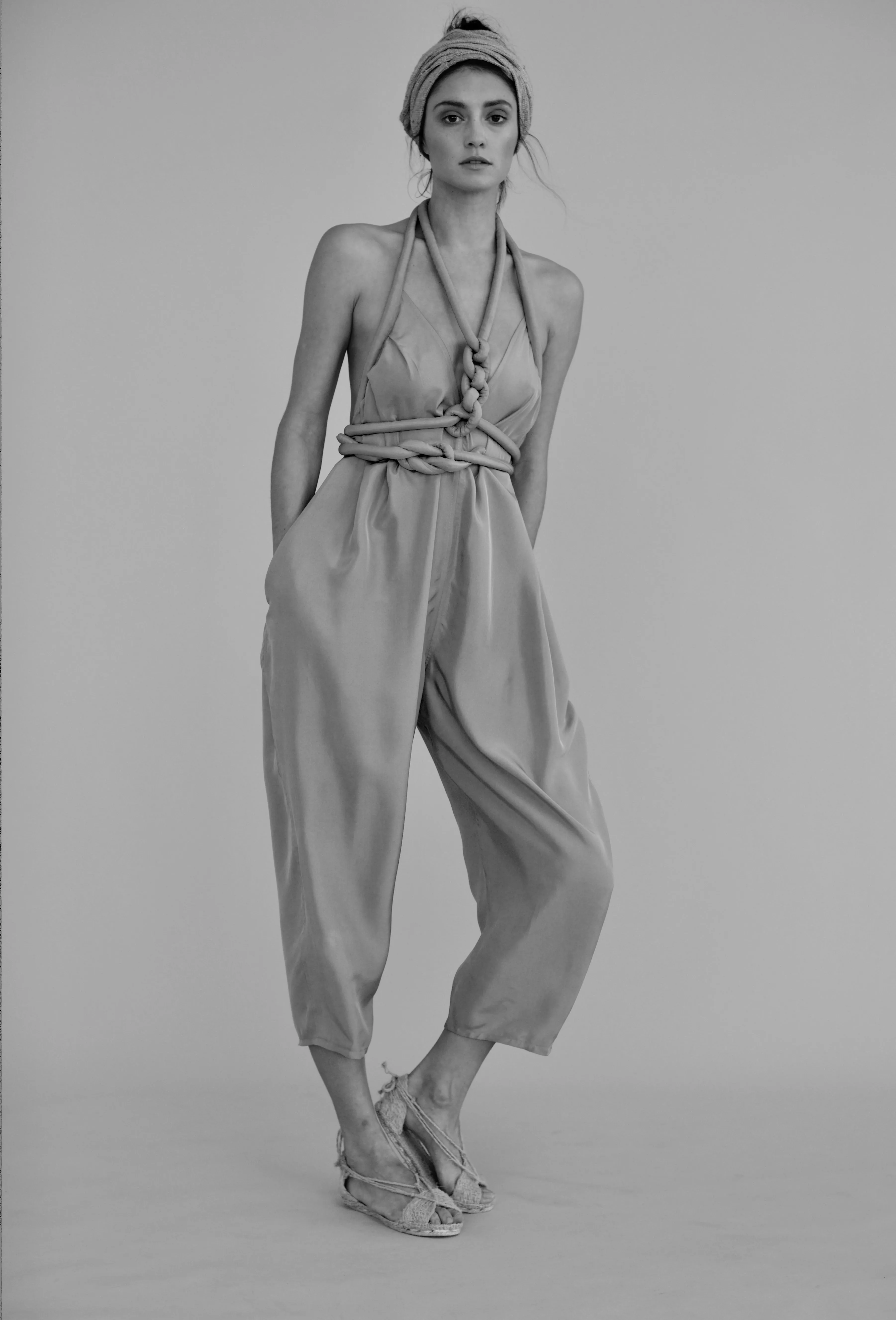 Infinite Rope Jumpsuit Oxide Blue {Made to Order}