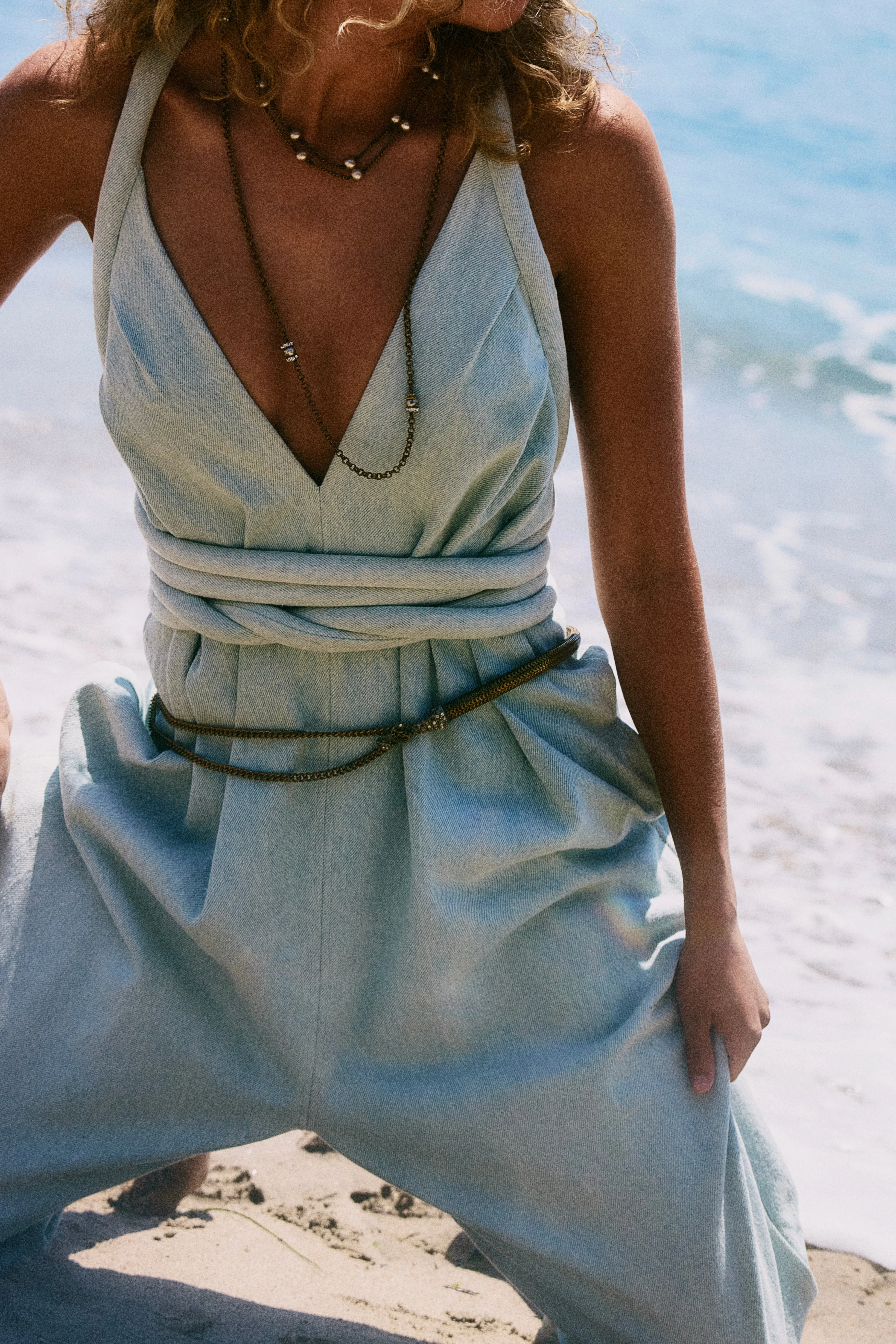 Infinite Rope Jumpsuit Oxide Blue {Made to Order}