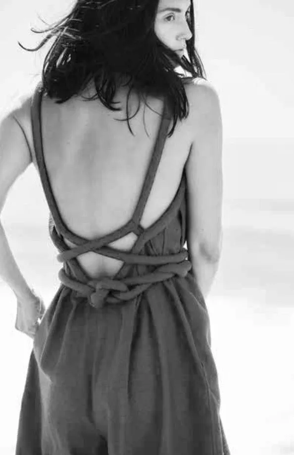 Infinite Rope Jumpsuit Oxide Blue {Made to Order}