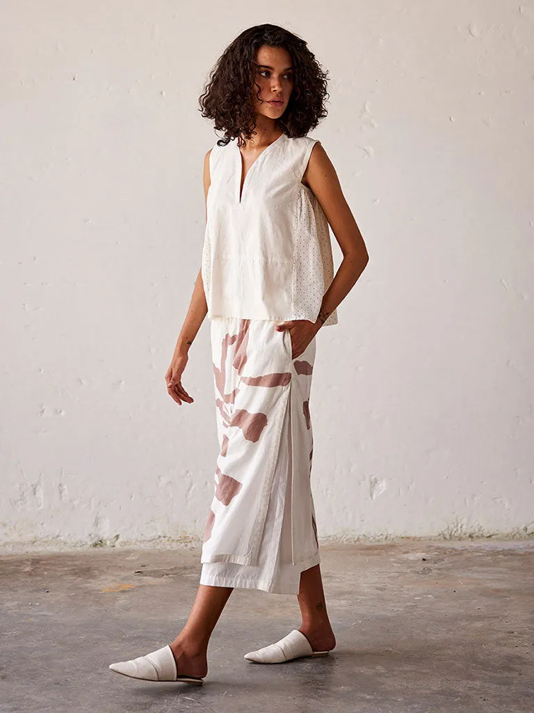 Ivory Bloom Blouse