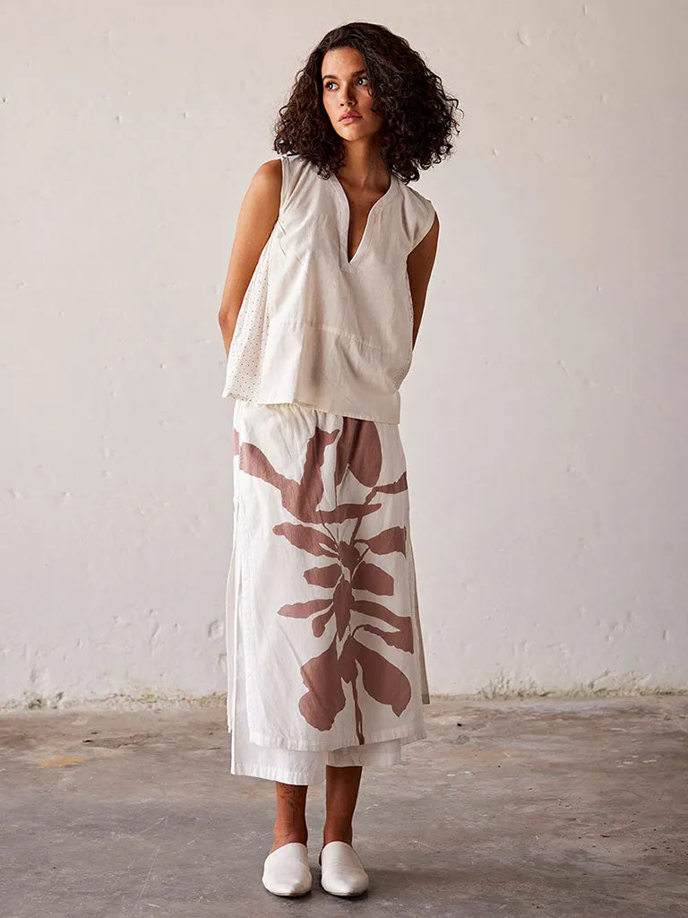 Ivory Bloom Blouse