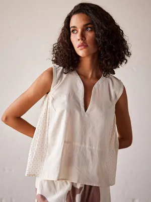 Ivory Bloom Blouse