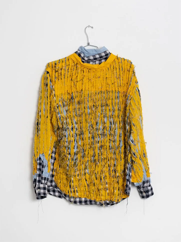 JRAT 3B Long Sleeve Button Up (Baby Blue, Navy Check, Yellow)
