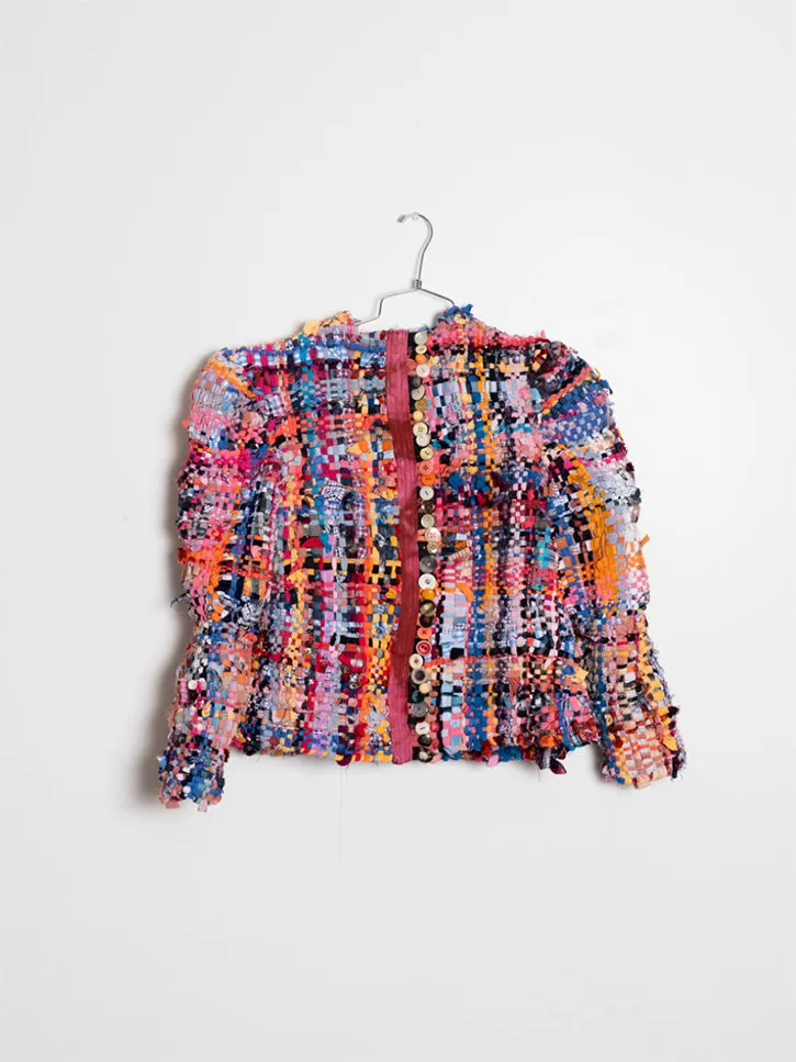 JRAT Static Symbol Fully Fashioned Woven Jacket