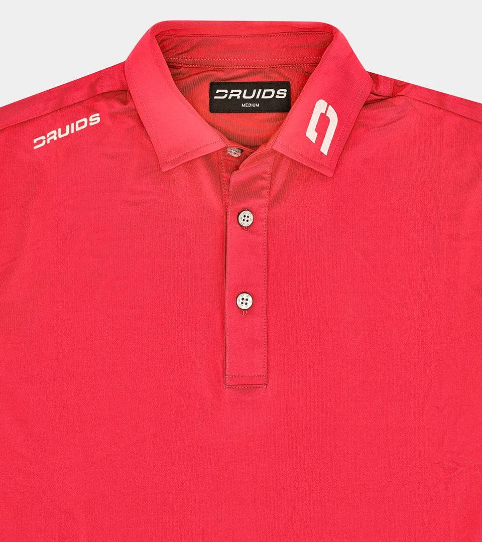 KIDS PERFORMANCE POLO RED