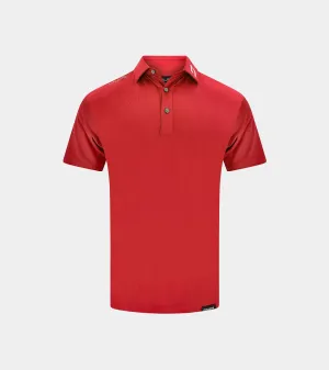 KIDS PERFORMANCE POLO RED