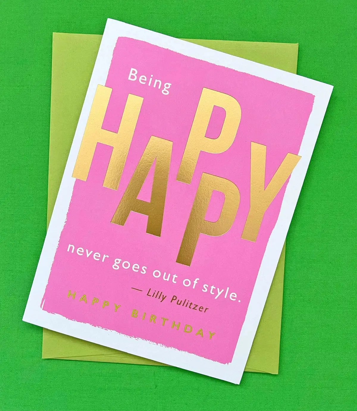 Lilly Pulitzer Happy Birthday